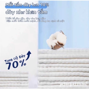 Khăn Lau Mặt Dùng 1 Lần Dạng Cuộn - Tẩy Trang Vệ Sinh, Giá 14.500 VND