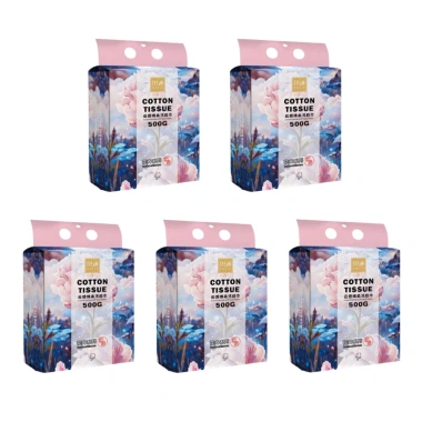 Khăn Lau Mặt Khô Đa Năng Cotton Dùng 1 Lần 500g - 170 Tờ - Giá Ưu Đãi 99.999đ 2