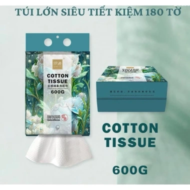 Khăn Lau Mặt Khô Dùng 1 Lần 600g 180 Tờ Hàng Nội Địa Trung Cấp Giá 99.000 VND 4
