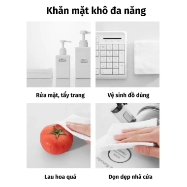 Khăn Lau Mặt Khô Dùng 1 Lần 600g 180 Tờ Hàng Nội Địa Trung Cấp Giá 99.000 VND 8