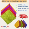 Khăn Lau Microfiber Siêu Thấm – Ô Tô, Xe Hơi, Nội Thất, 10.000 VND
