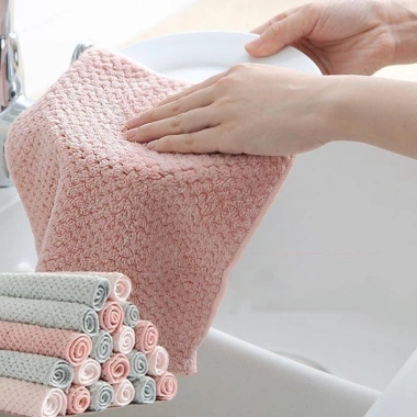 Khăn Lau Nhà Bếp Đa Năng Siêu Thấm Hút, Lau Bát Đĩa 2.057 Giá chỉ 6.119k 3 Khăn Lau Nhà Bếp Đa Năng Siêu Thấm Hút, Lau Bát Đĩa 2.057 Giá chỉ 6.119k 3