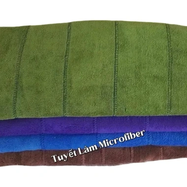Khăn Lau Nối Vải Microfiber 1Kg Giá Rẻ Cùng Màu Kích Thước Không Đồng Đều Siêu Thấm, Đa Năng