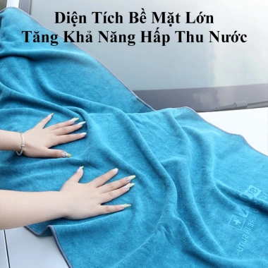 Khăn lau ô tô đa năng MYT – Vải lông cừu cao cấp, siêu dày, siêu hút nước, không để lại xơ – 52.000₫