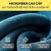 Khăn lau ô tô Microfiber dày cao cấp Siêu thấm, không đổ lông, đa dụng, chỉ 39.800đ 2