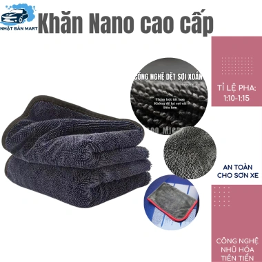 Khăn Lau Ô Tô Microfiber Nano Cao Cấp - Mềm Mịn Siêu Thấm, Đa Năng, Giá 38.500₫ 2 Khăn Lau Ô Tô Microfiber Nano Cao Cấp - Mềm Mịn Siêu Thấm, Đa Năng, Giá 38.500₫ 2