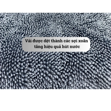 Khăn Lau Ô Tô Microfiber Nano Cao Cấp - Mềm Mịn Siêu Thấm, Đa Năng, Giá 38.500₫