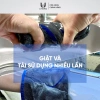 Khăn lau ô tô UHero 40x40cm 650gsm - Thấm hút, mềm mịn, không trầy xước 7