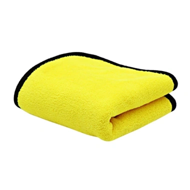 Khăn Lau Ô Tô Xe Hơi Đa Năng 2 Lớp Cao Cấp Microfiber Vàng 30x30 Siêu Sạch Không Đổ Lông Giá chỉ 9.000đ 8