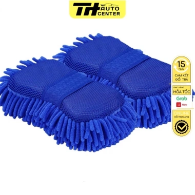 Khăn lau san hô microfiber rửa xe siêu thấm hút 28.000, giao màu ngẫu nhiên