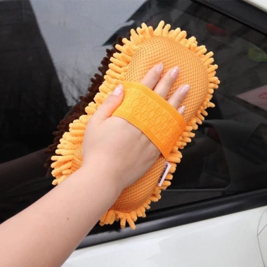 Khăn lau san hô microfiber rửa xe siêu thấm hút 28.000, giao màu ngẫu nhiên