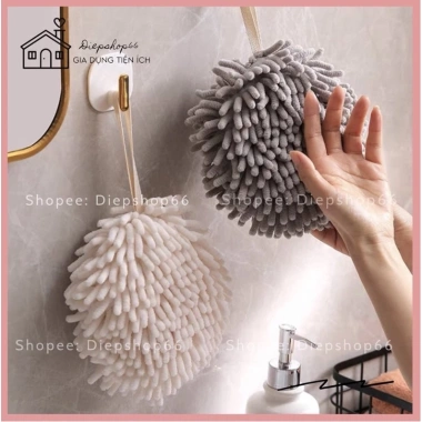 Khăn lau tay bông siêu thấm hút - Nhanh khô, nhỏ gọn, đẹp mắt, treo tường - Sale 20k (giá gốc 24.2k)