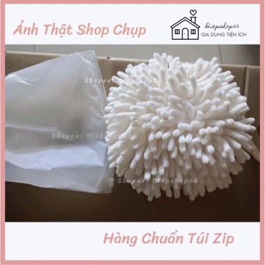 Khăn lau tay bông siêu thấm hút - Nhanh khô, nhỏ gọn, đẹp mắt, treo tường - Sale 20k (giá gốc 24.2k)