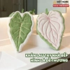 Khăn Lau Tay Siêu Thấm Hút Nhanh Khô - Họa Tiết Lá Mềm Mại Dễ Thương, Việt Home KL03
