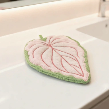 Khăn Lau Tay Siêu Thấm Hút Nhanh Khô, Họa Tiết Lá Mềm Mại Tree Home KL03 - 53.000₫ 9