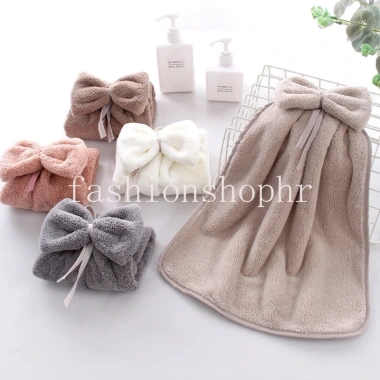 Khăn Lau Tay Vải Nhung San Hô Mềm Mại, Thấm Hút Nhanh, Khô Ngay - Giá 55.079₫ 2