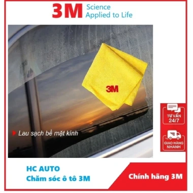 Khăn lau xe 3M 50.400 chuyên dụng - Siêu sạch, không vệt, giảm giá chỉ 59.000₫