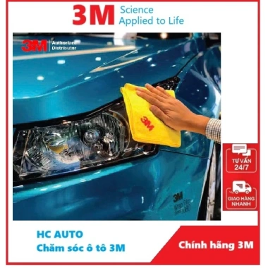 Khăn lau xe 3M 50.400 chuyên dụng - Siêu sạch, không vệt, giảm giá chỉ 59.000₫