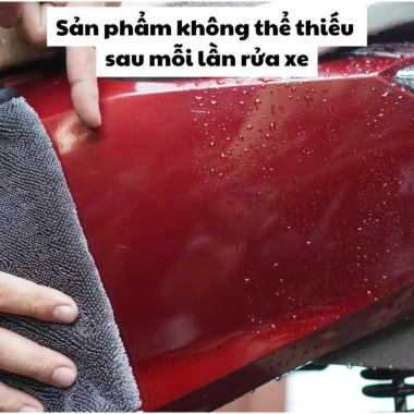 Khăn Lau Xe 40x40cm Siêu Thấm, Hút Mềm Mịn, Chống Trầy Xước - 35.000đ 6