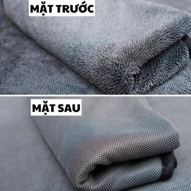Khăn lau xe LIMPAR siêu thấm Superfine Fiber không rụng lông, chống trầy xước cho xe máy và ô tô - Giá 55.000đ 4