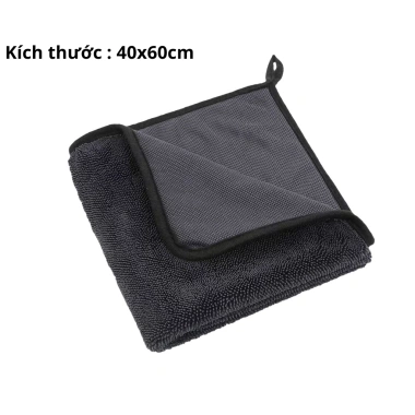 Khăn lau xe LIMPAR siêu thấm Superfine Fiber không rụng lông, chống trầy xước cho xe máy và ô tô - Giá 55.000đ 5