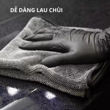 Khăn lau xe LIMPAR siêu thấm Superfine Fiber không rụng lông, chống trầy xước cho xe máy và ô tô - Giá 55.000đ 6