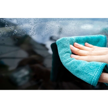 Khăn lau xe máy và ô tô sợi mềm mịn, siêu thấm hút, không đổ lông - Giá chỉ 4.900đ