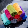 Khăn lau xe máy và ô tô sợi mềm mịn, siêu thấm hút, không đổ lông - Giá chỉ 4.900đ 8