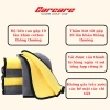 Khăn lau xe Microfiber 2 lớp siêu thấm, siêu mịn - Vệ sinh ô tô, xe máy chỉ 7.500đ 2