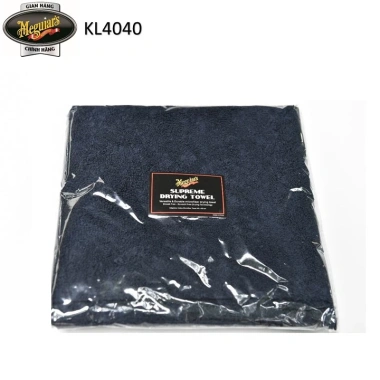 Khăn lau xe microfiber Meguiars Supreme Drying đen KL4.040 - Cao cấp, khô nhanh, giảm giá 88.240₫