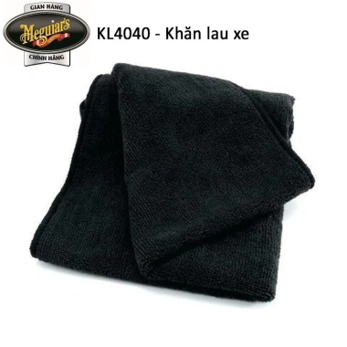 Khăn lau xe microfiber Meguiars Supreme Drying đen KL4.040 - Cao cấp, khô nhanh, giảm giá 88.240₫