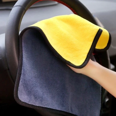 Khăn lau xe MICROFIBER mềm mịn thấm hút Dùng cho ô tô, xe máy, spa chỉ 15.000₫