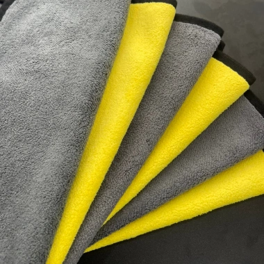 Khăn lau xe MICROFIBER mềm mịn thấm hút Dùng cho ô tô, xe máy, spa chỉ 15.000₫