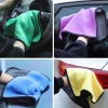 Khăn lau xe Microfiber mềm mịn, thấm hút nước tốt Dùng cho xe hơi, ô tô, xe máy 7