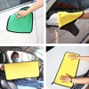 Khăn lau xe Microfiber mềm mịn, thấm hút nước tốt Dùng cho xe hơi, ô tô, xe máy 9