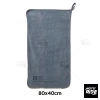Khăn lau xe nội thất microfiber mềm mịn 30x30-80x40 xám Giá chỉ 20.000đ 8