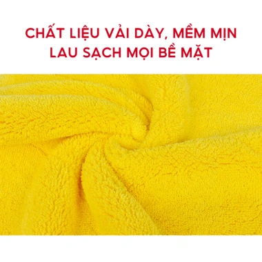 Khăn Lau Xe Ô Tô 3M Microfiber 2 Lớp 2 Mặt Siêu Mềm, Thấm Nhanh – Giá 13.000đ
