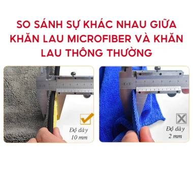 Khăn Lau Xe Ô Tô 3M Microfiber 2 Lớp 2 Mặt Siêu Mềm, Thấm Nhanh – Giá 13.000đ 4 Khăn Lau Xe Ô Tô 3M Microfiber 2 Lớp 2 Mặt Siêu Mềm, Thấm Nhanh – Giá 13.000đ 4