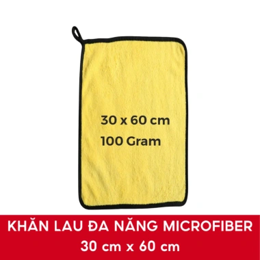 Khăn Lau Xe Ô Tô 3M Microfiber 2 Lớp 2 Mặt Siêu Mềm, Thấm Nhanh – Giá 13.000đ