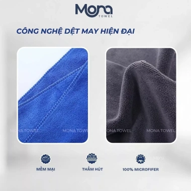 Khăn lau xe ô tô cỡ lớn Microfiber siêu thấm nước, không đổ lông - Lau kính, bếp 4 Khăn lau xe ô tô cỡ lớn Microfiber siêu thấm nước, không đổ lông - Lau kính, bếp 4