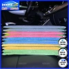 Khăn lau xe ô tô Microfiber đa năng, lau kính, sơn, nội thất, siêu thấm không bụi, không trầy xước - 24.000đ 5