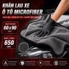 Khăn Lau Xe Ô Tô Siêu Thấm Superfine Fiber 650gsm - Cao Cấp Giá 29.000 VNĐ 10