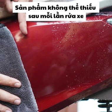 Khăn Lau Xe Superfine Fiber Cao Cấp – Đa Năng Vệ Sinh Ô Tô, Xe Máy, Nhà Bếp, Kính Siêu Thấm Hút, Giá 49.000đ 7