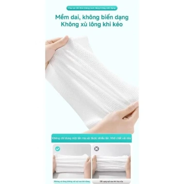 Khăn mặt khô Bejoyle dùng 1 lần cao cấp không vi khuẩn - làm đẹp da, chỉ 14.500₫