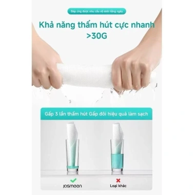 Khăn mặt khô Bejoyle dùng 1 lần cao cấp không vi khuẩn - làm đẹp da, chỉ 14.500₫