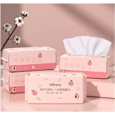 Khăn Mặt Khô Dạng Rút Animerry 1 Lần Đa Năng Bông Tẩy Trang Giá 17.500 VNĐ 6