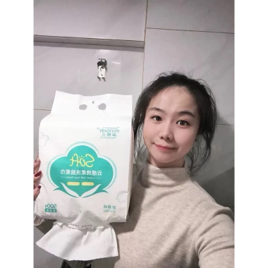 Khăn mặt khô MINAIER dùng một lần sợi cotton mềm, an toàn cho da, không chất huỳnh quang, chỉ 65.000₫ 7