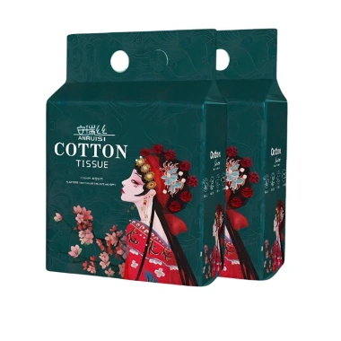 Khăn mặt khô MONLEYTA 100% Cotton lau khô ướt, túi to 520g - Giá chỉ 29.000 VND