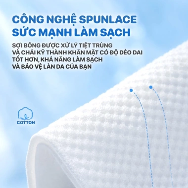 Khăn mặt khô rút Top Gia dùng 1 lần, mềm mịn, an toàn cho da - chỉ 49.000₫ 5