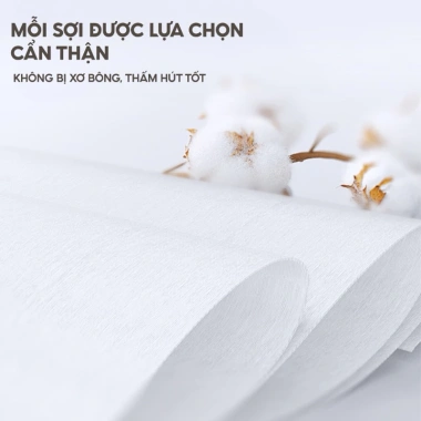 Khăn mặt khô Topgia 140g - Siêu mềm, thấm hút nhanh, Giá chỉ 35.000đ (Giảm từ 44.100đ)